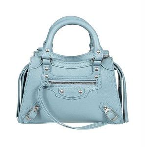 BALENCIAGA mini Neo city in baby blue
